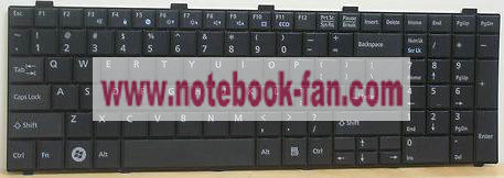 Fujitsu Lifebook AH530 AH531 NH751 Keyboard - Click Image to Close